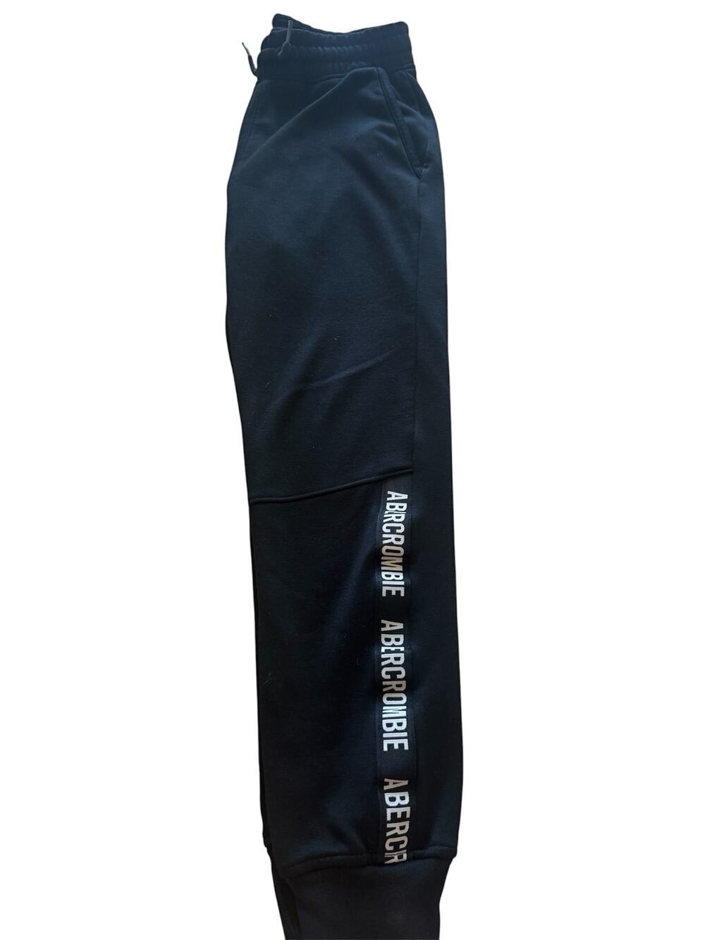 EUC Abercrombie Kids Black Sweatpants Size 11/12 WORN ONCE